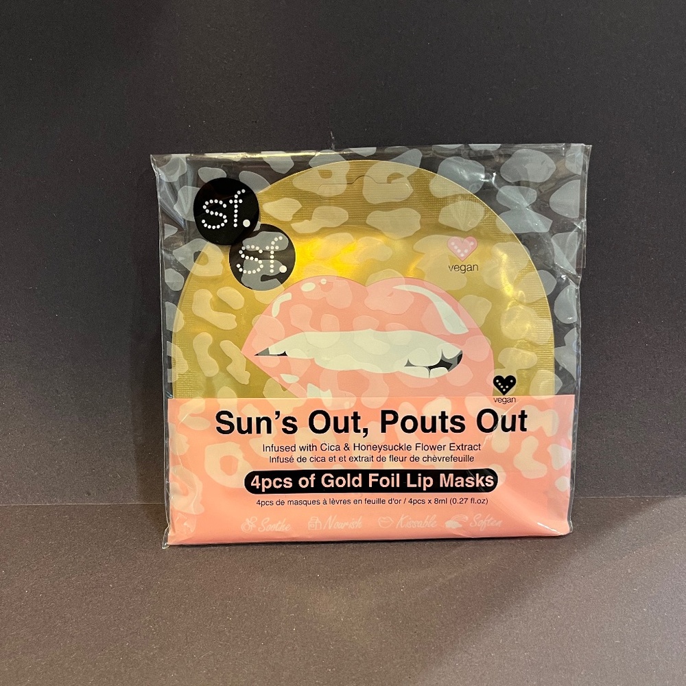 Sun's Out, Pouts Out lip mask 4pk